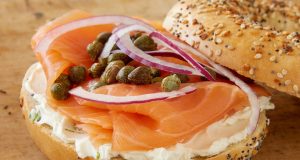 Smoked Salmon, Cream Cheese & Capers