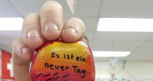Kindness Rocks With Rock German Students