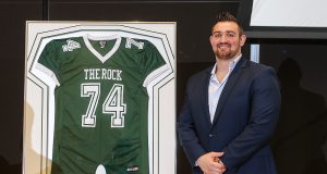 New Falcons Guard & SRU Alumnus Brandon Fusco: “I Play With An Attitude” Brandon Fusco