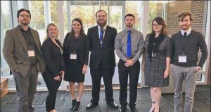 Slippery Rock University Will Hold Its 4th Annual Ethics Bowl Next Month Мembers of SRU's 2017 Central Regional Ethics Bowl competition team. From left are Andrew Winters, Maggie Calvert, Caitlyn Kilmer, Connor Griffith, Anthony Tomasi, Elise Farrell and Tristan Hyde.