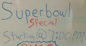 Superbowl At Bob’s Sub & Sandwich Shop