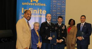 SU Senior Bradley Foreman Honored For Academic Excellence Image caption below.