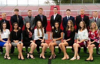Slippery Rock Homecoming Court 2018