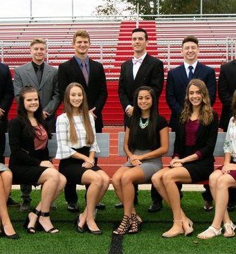 Slippery Rock Homecoming Court 2018