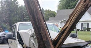 Possible Injuries In SR Utility Pole Accident