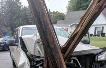 Possible Injuries In SR Utility Pole Accident